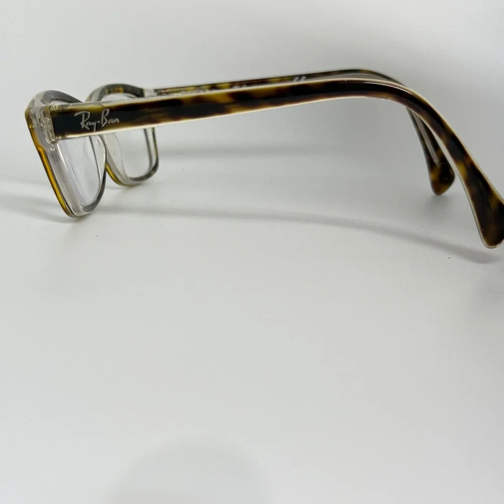 Ray-Ban RB 1550 3602 Tortoise Shell Eyeglasses Frames‎ 48-15-130 Brown 21777 - Picture 2 of 7